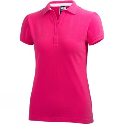 Polo Helly Hansen Crew Pique Mujer - Rosas - Chile GCK194037